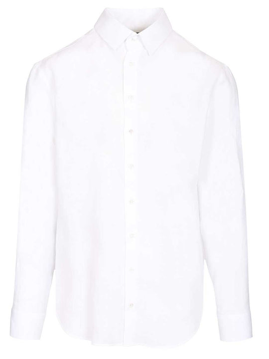 Classic Linen Shirt Shirts White