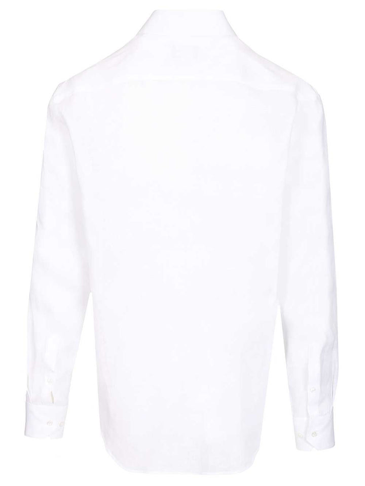 Giorgio Armani Classic Linen Shirt Shirts - White | adb662f79ec82d070ac10504dad7b5b867f4f7e3