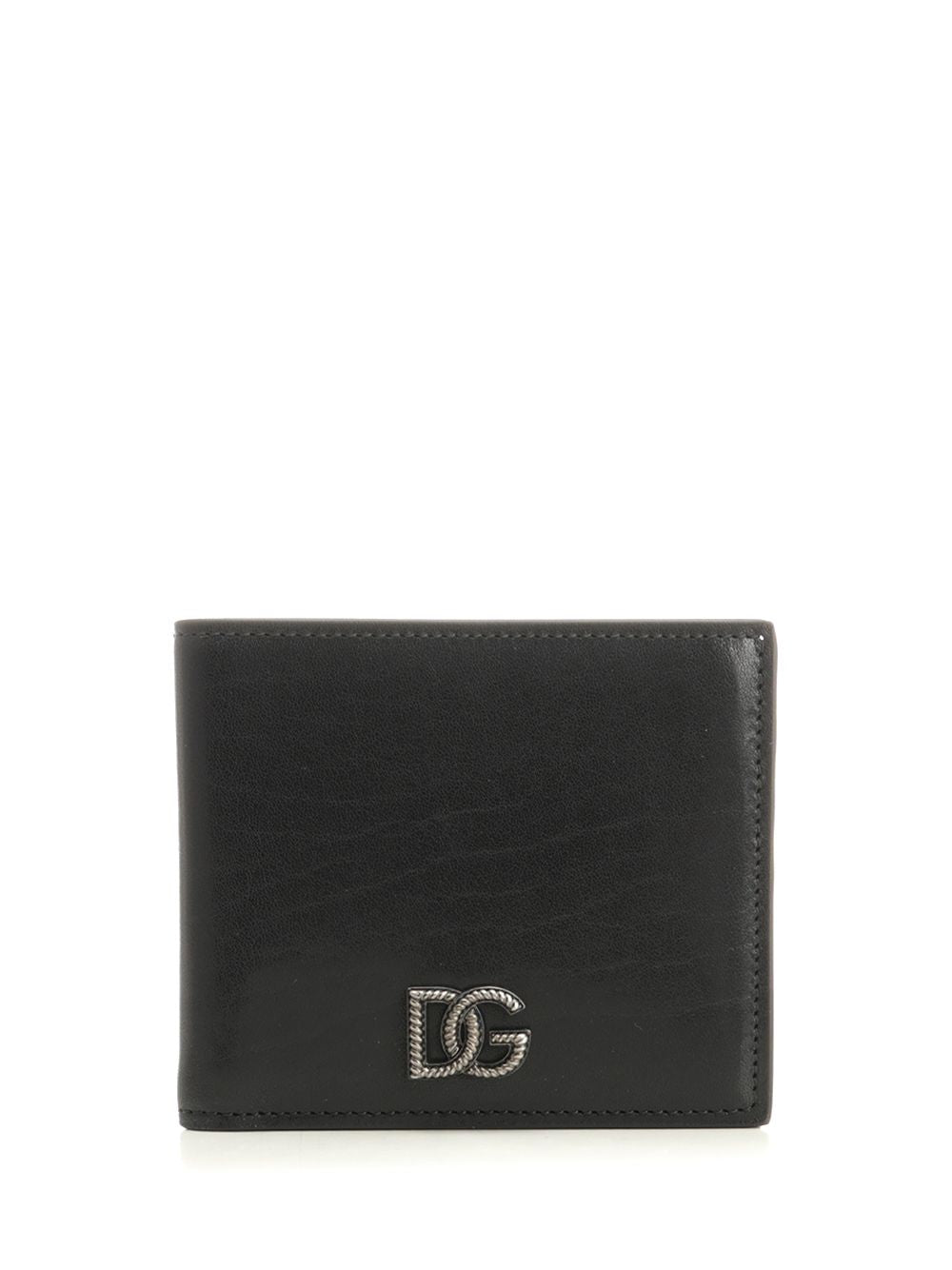 Dolce & Gabbana Tempesta Calfskin Wallet Wallets - Black | 9e69a8b65884b5ea2006a5ecea7bc6885078bfda