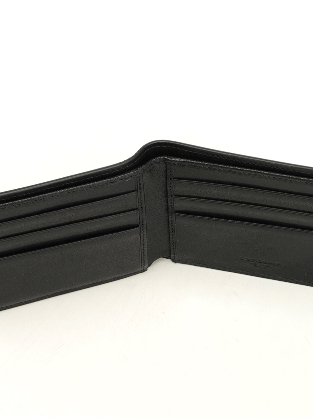 Dolce & Gabbana Tempesta Calfskin Wallet Wallets - Black | ac46da0d59564da129335f619e63e8445b3a0b07