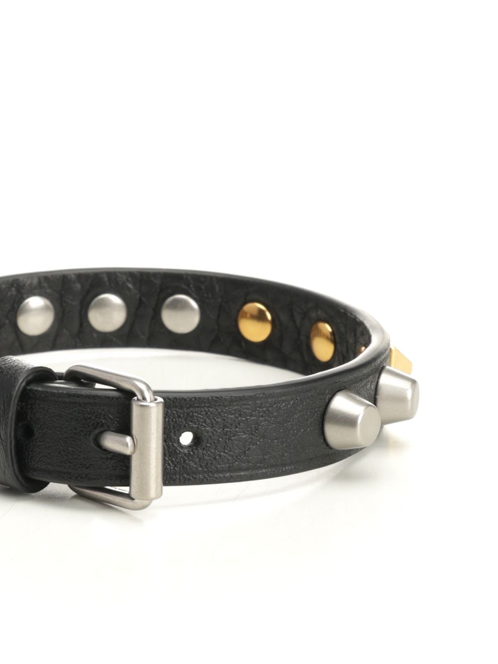 Valentino Garavani Rockstud Leather Bracelet Jewelry - Black | 3d0884edfd75a5af3b0591cc2f88f3f424055e98