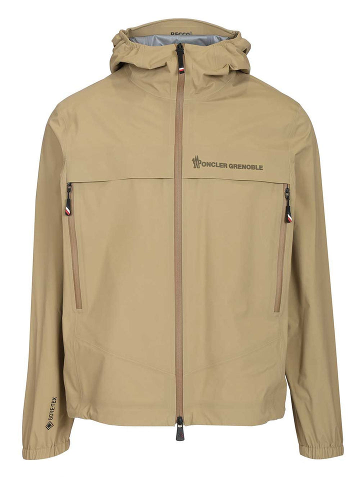 Moncler Grenoble Shipton Hooded Jacket Jackets - Beige | a10cd9a162de77ecff161f273d61d4db9aeeeb6a