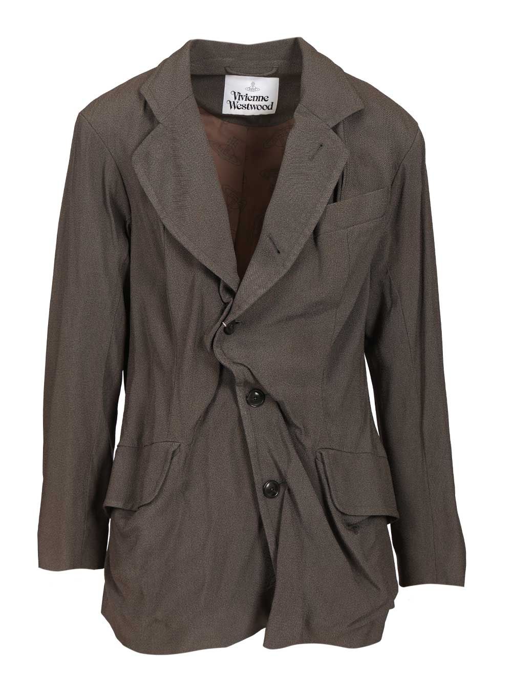 Vivienne Westwood Straight Inferno Jacket Jackets - Grey | 932c6e7921696337756f92943cac164d48313e4b