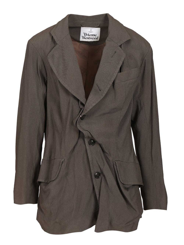 Vivienne Westwood Straight Inferno Jacket Jackets - Grey | 932c6e7921696337756f92943cac164d48313e4b