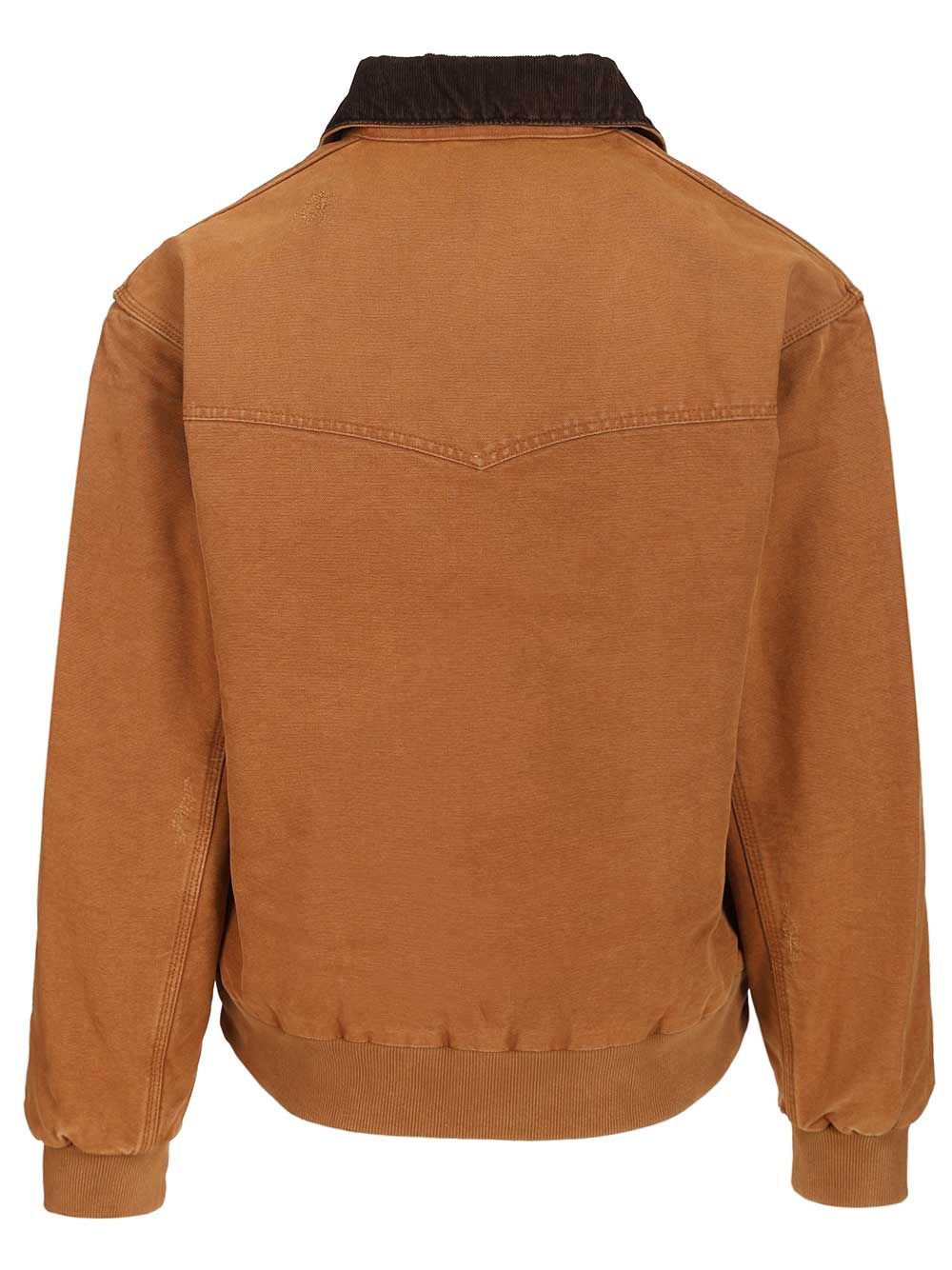 Carhartt Wip Og Santa Fe Jackets - Black | a752016099f347e3e77d9c7f9703ed8304a404ce