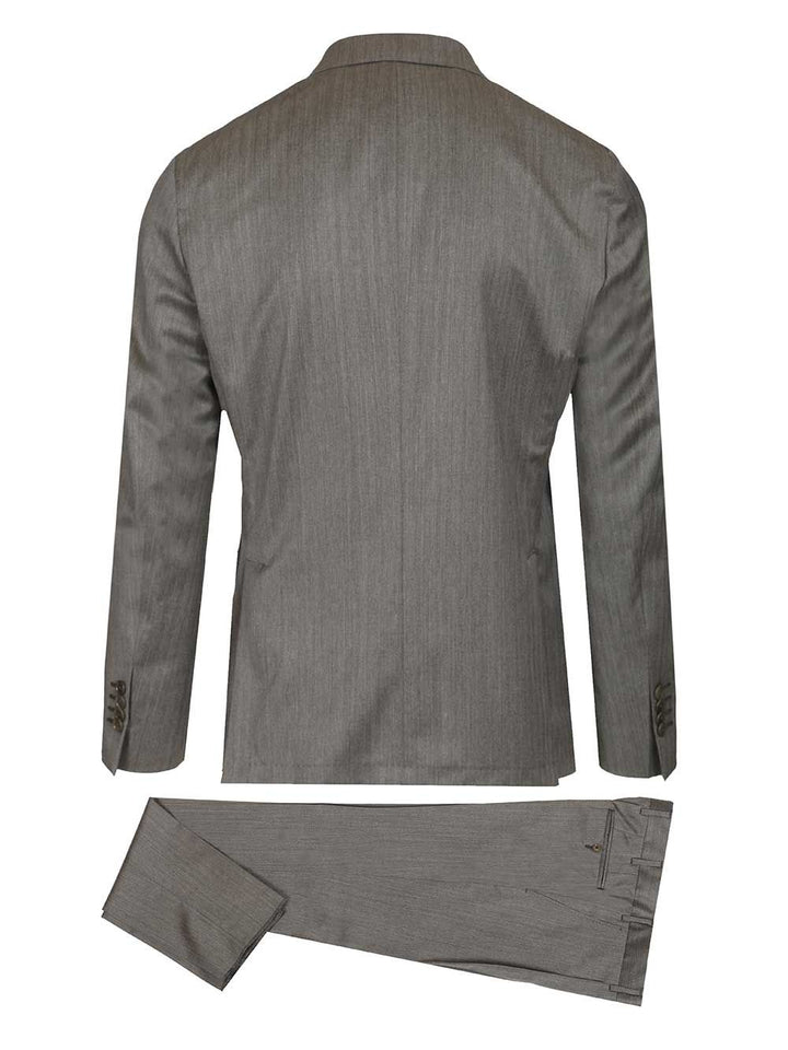 Al Duca D'Aosta Single-Breasted Suit Dresses - Grey | 0cd63198944314269b0fdb0b2aaaf8dcf57b2854