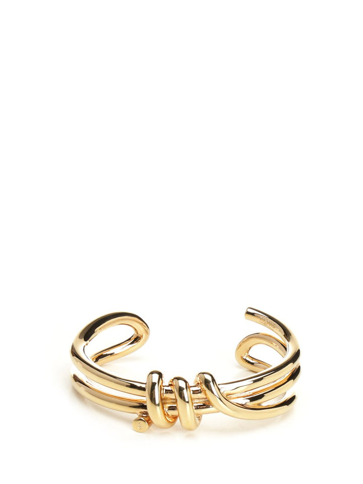 Mm6 Maison Margiela Bracelet - Knot Jewelry - Gold | 78fd46f898dd6f6ed5e1aa2f39a1e4b6b41a95c9
