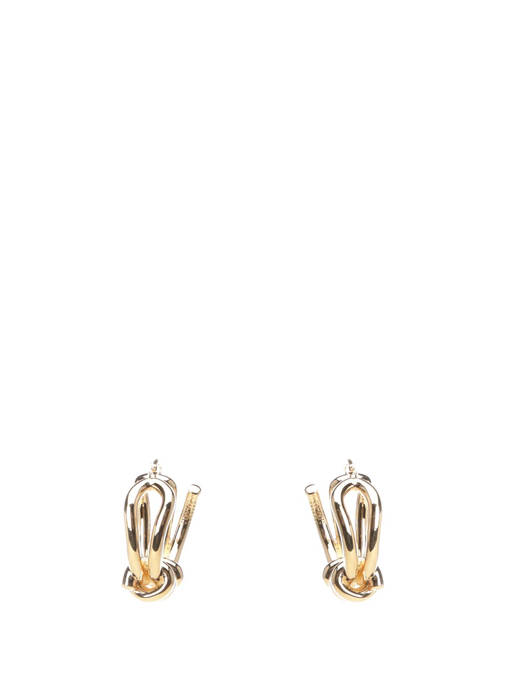 Mm6 Maison Margiela Knot Earrings Jewelry - Gold | 32437d0ce456a6074e353173b42adcd760cf5f89