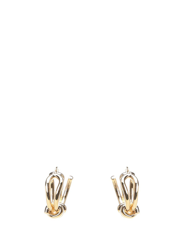 Mm6 Maison Margiela Knot Earrings Jewelry - Gold | 32437d0ce456a6074e353173b42adcd760cf5f89