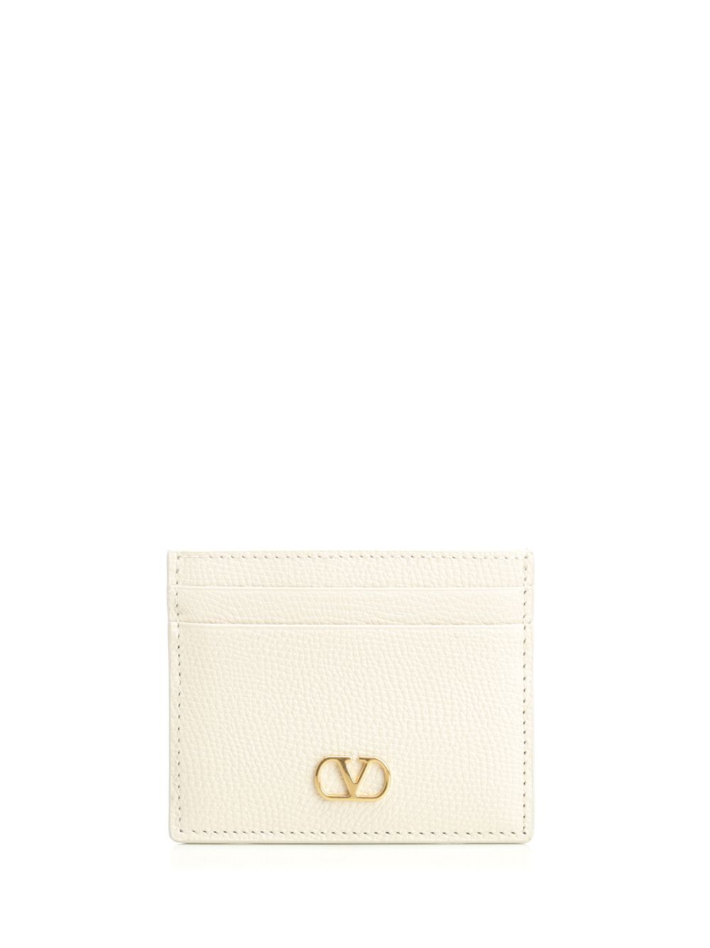 Valentino Garavani Vlogo Signature Card Holder Small leather goods - White | ab085695008b095f227894862799cbd0288b9317