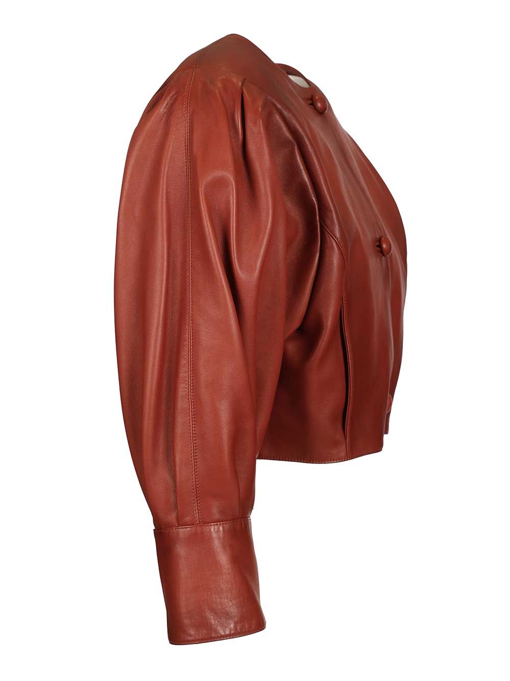 Chloe' Short Jacket Jackets - Bordeaux | 28bd8c84fdf72737c1c291bd9e1b6cd49577279f