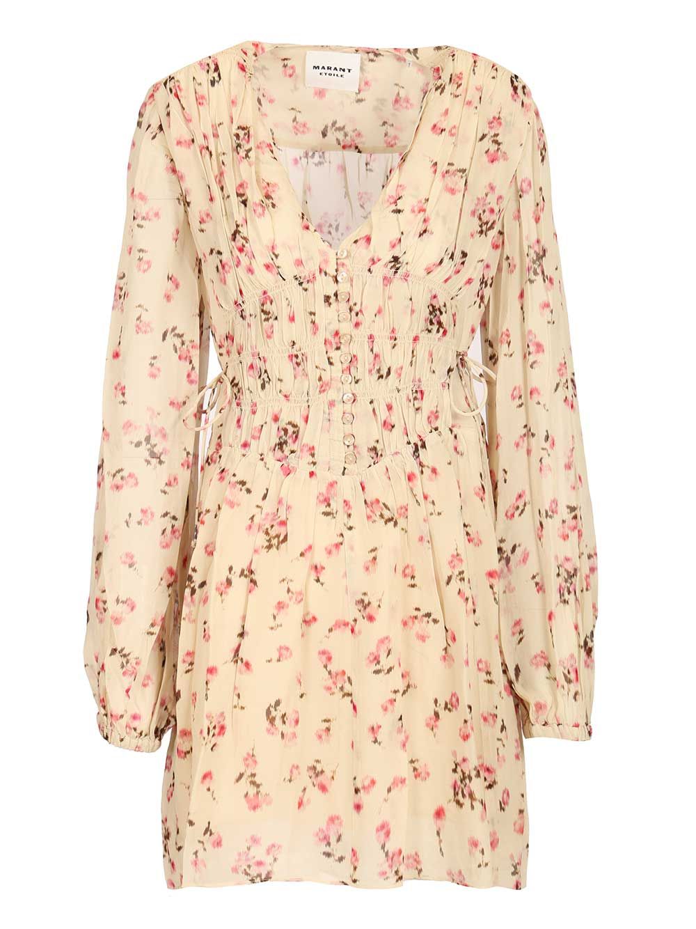 Marant Etoile Loriena Dress Dresses - Multicolor | fe3ac828ed4f93f8c473c070194f0bad6455c802