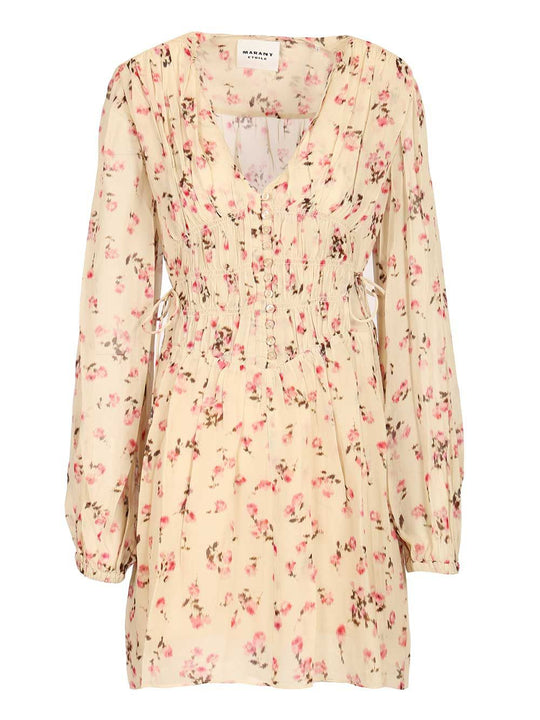 Loriena Dress Dresses Beige