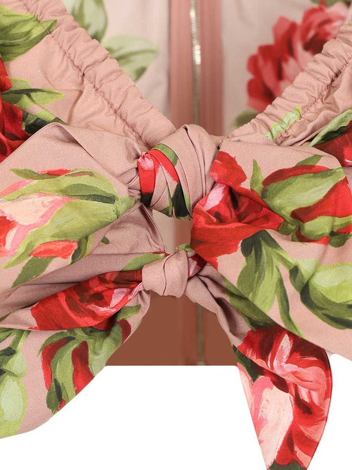 Dolce & Gabbana Rose Bouquet Print Top Tops - Rose | 573b6d3df9e3b485e0bcdc6e85a3e09208369de3