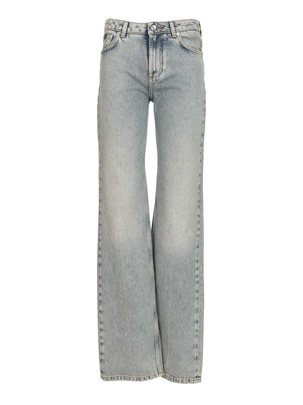 Dolce & Gabbana Straight Leg Jean Jeans - Blue | 852383967b581d92a62c417ab4e1b556d5f073dd