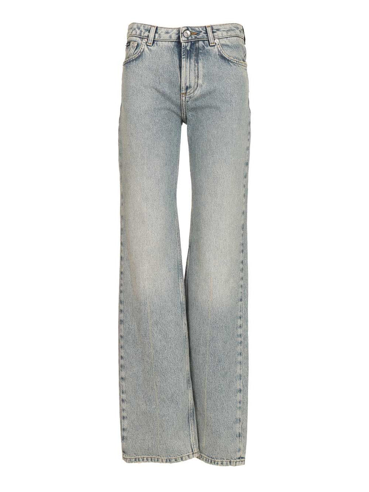 Dolce & Gabbana Straight Leg Jean Jeans - Blue | 852383967b581d92a62c417ab4e1b556d5f073dd