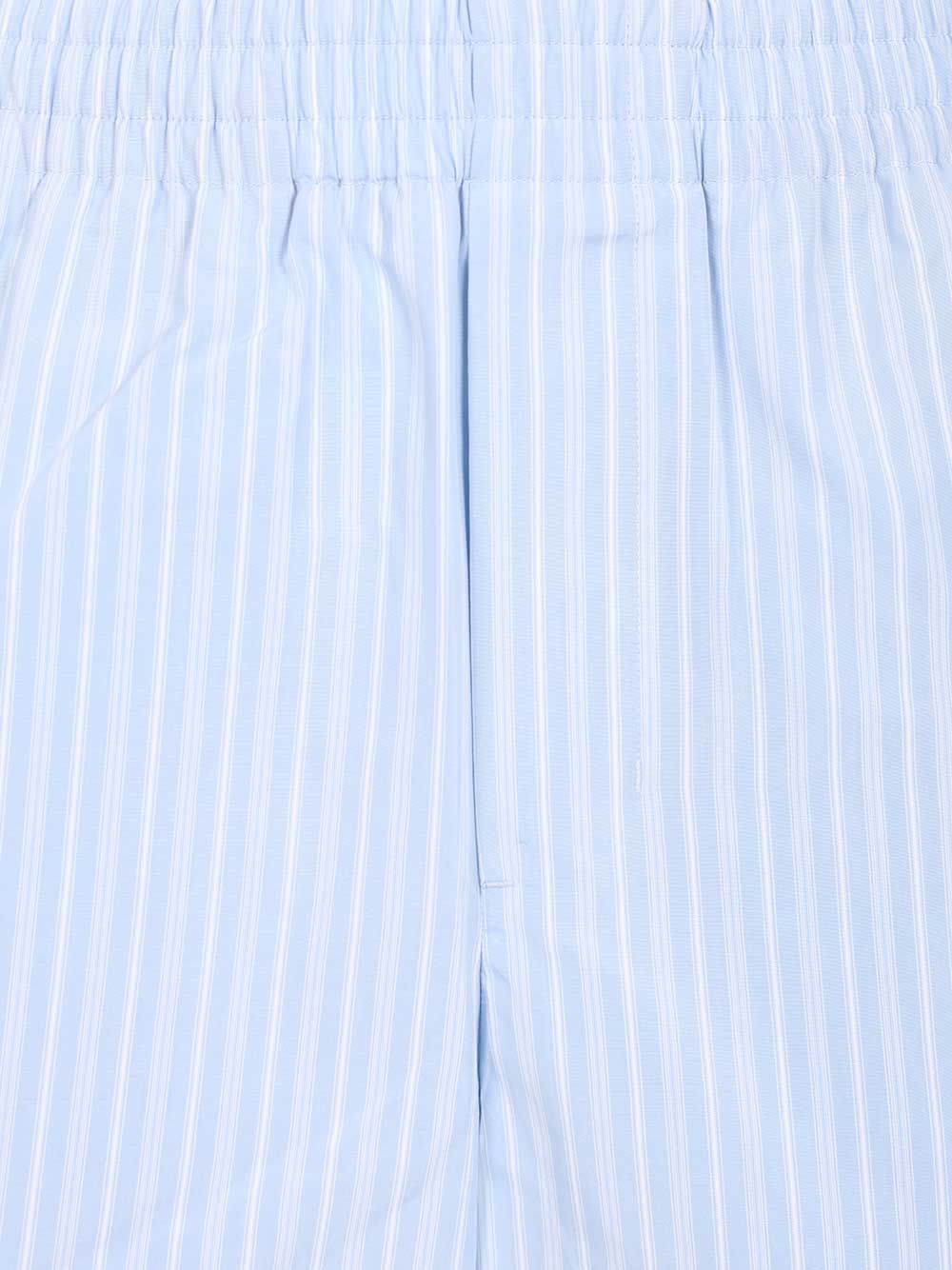 Ami Striped Shorts Trousers - Light blue | c752806a47ed2ee60d786f22b949764065afa54d