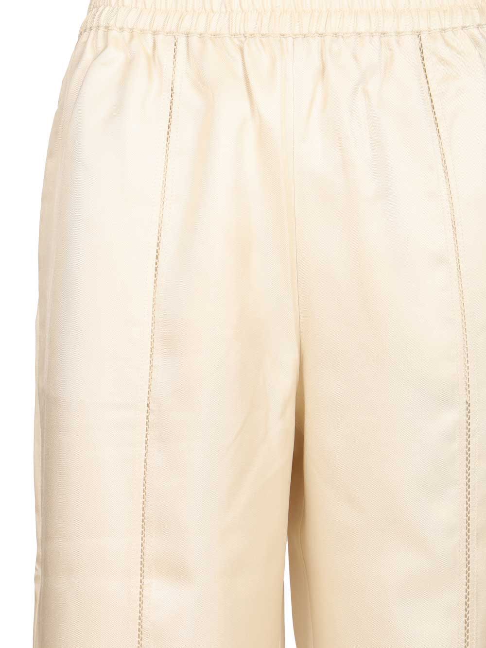 Loulou De Saison Lars Trousers - White | b0f0b9c4096cb600a4803bf97329692d344a9b97