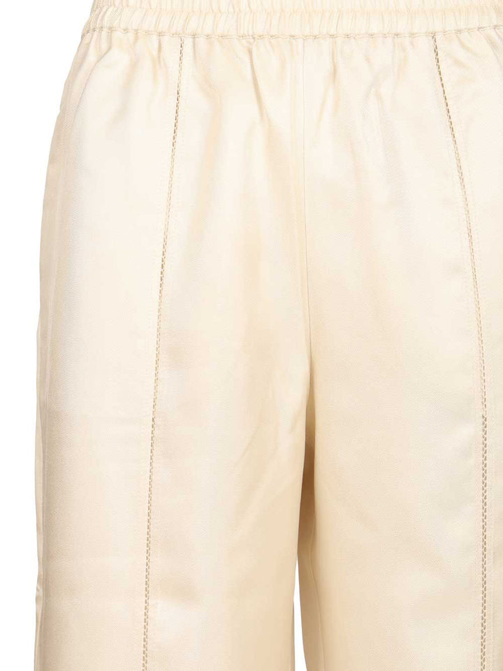 Loulou De Saison Lars Trousers - White | b0f0b9c4096cb600a4803bf97329692d344a9b97