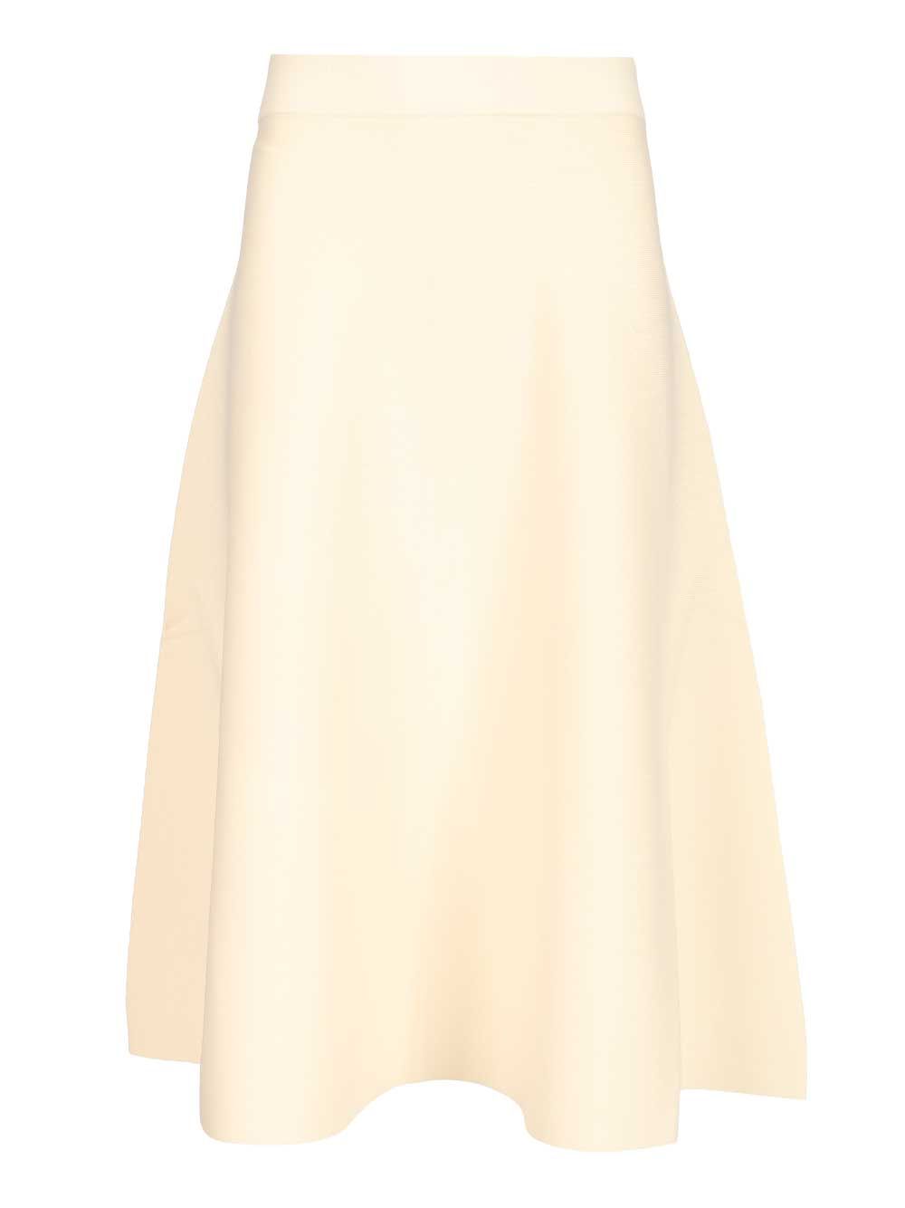 Max Mara Midi Skirt T-Shirt - White | 62c77a045ef50289edef6e5c6d2c32b4fa5d1318