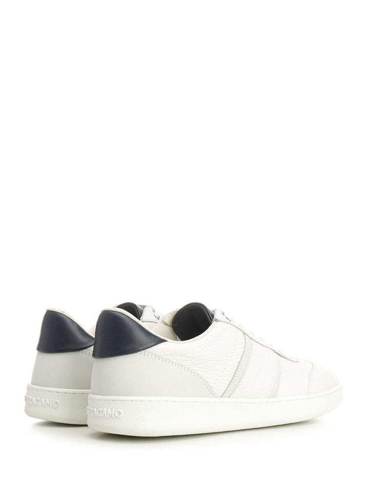 Ferragamo Achille Sneaker Sneakers - White | 0e1dc8d533f75823fad73677e8f121a137f5336b