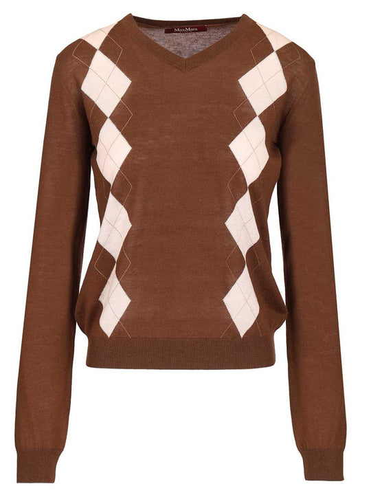 Wool And Silk Sweater Knitwear Multicolor