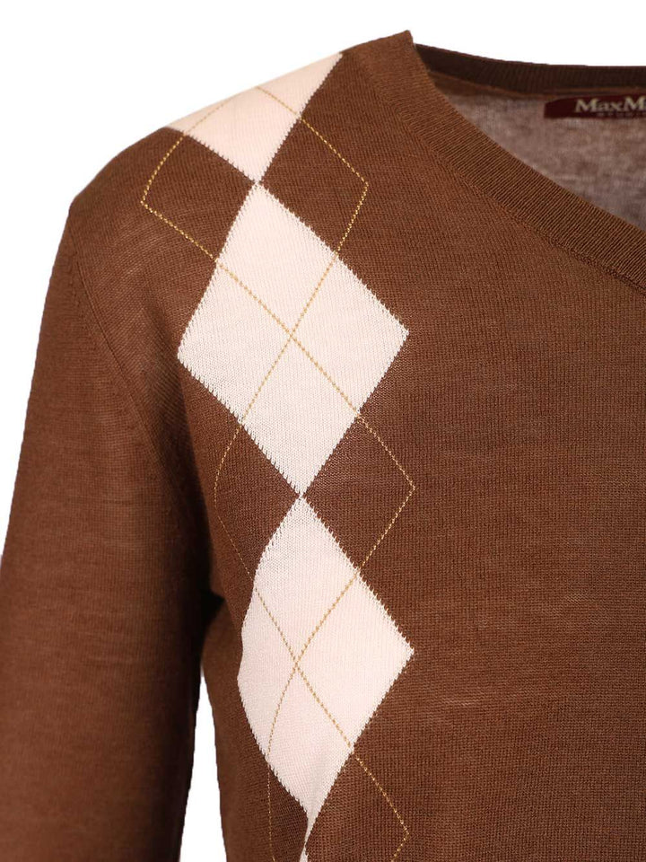 Max Mara Studio Wool And Silk Sweater Knitwear - Multicolor | 0861ac1d3526245d6a7ed1f810b4903effde8872