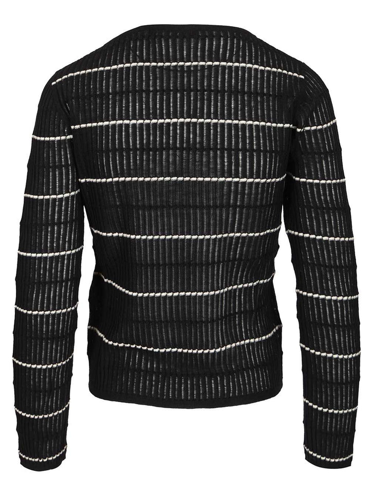 Max Mara Studio Fitted Wool Sweater And Set Knitwear - Blue | 30aa63dce392a6243dbd1fbeea3e1249a1309afc