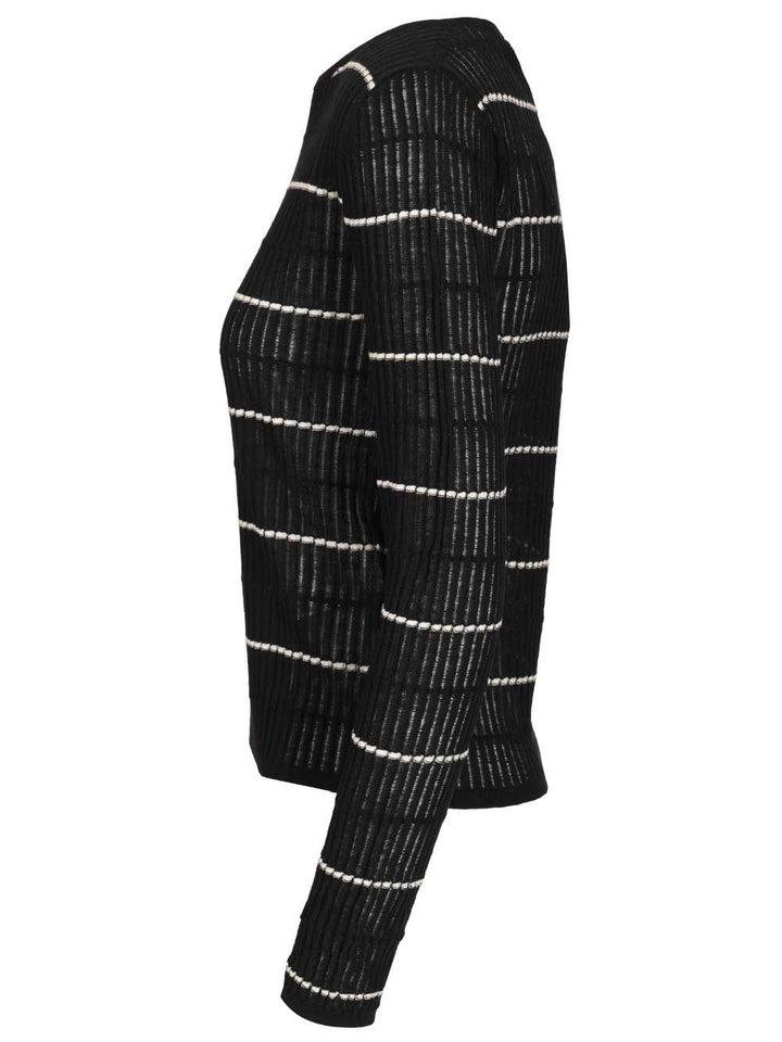 Max Mara Studio Fitted Wool Sweater And Set Knitwear - Blue | cdb40a4deab2a460d7eb982c42f70a286962005a