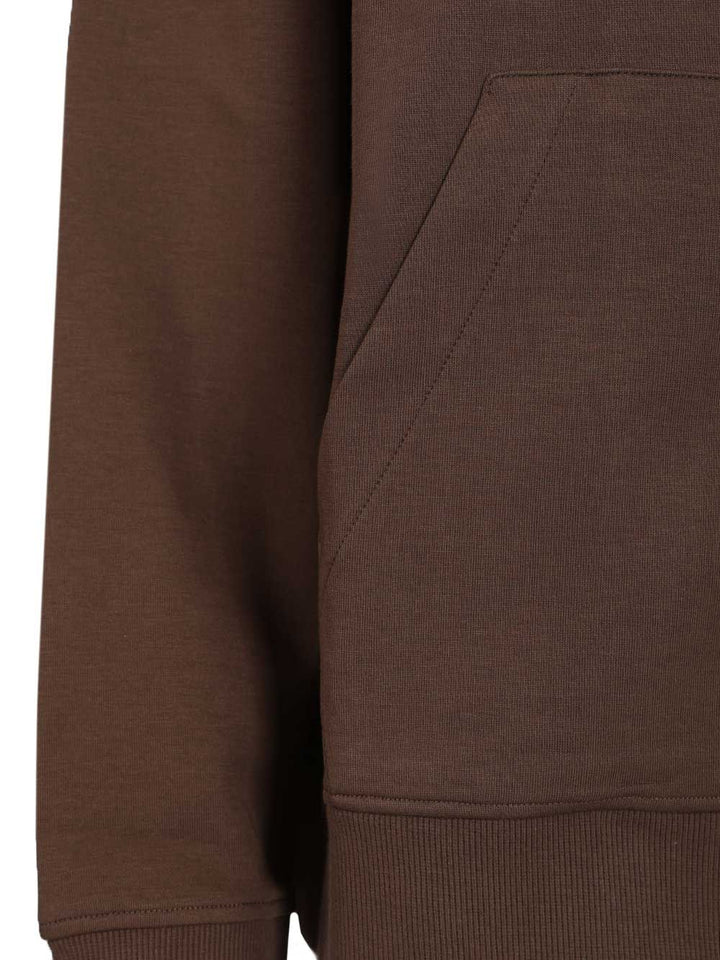 'S Max Mara Technical Jersey Zip-Up Sweatshirt Sweatshirts - Brown | fcc1aac3b61d06c08d444163861ed127fdfd3f28