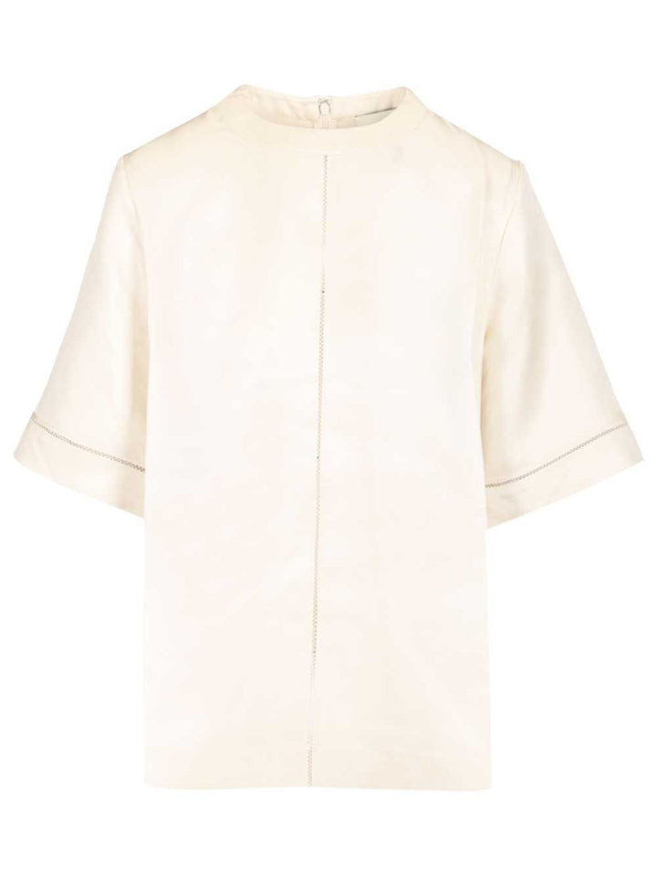 Loulou De Saison Havana T-Shirt - White | b6cc2355741321f7b2344f877cfeb83fc0acd58a