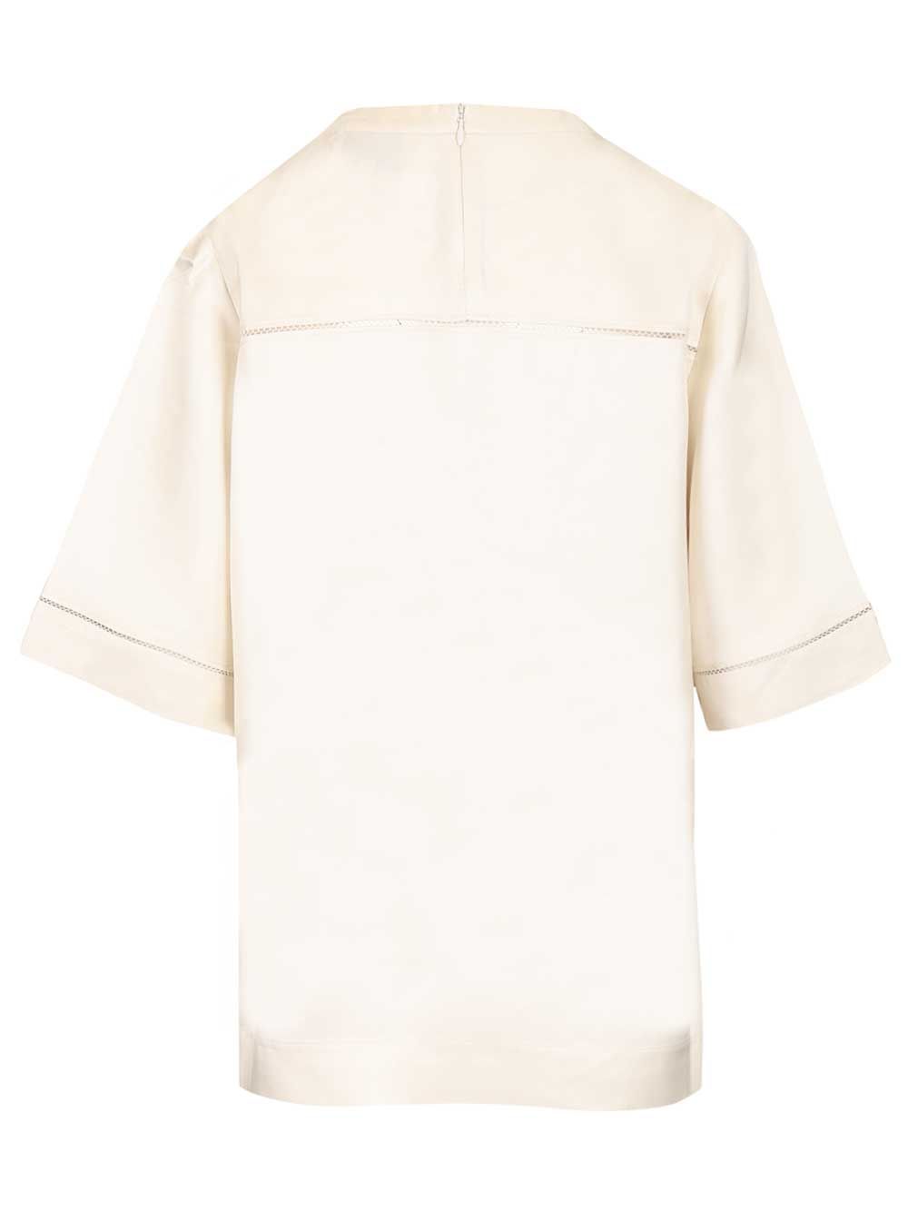 Loulou De Saison Havana T-Shirt - White | adc952c2357a11986226dd223d0110830fa7e844