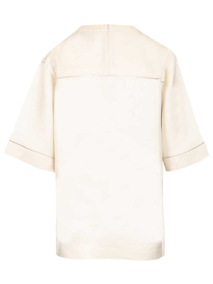 Loulou De Saison Havana T-Shirt - White | adc952c2357a11986226dd223d0110830fa7e844