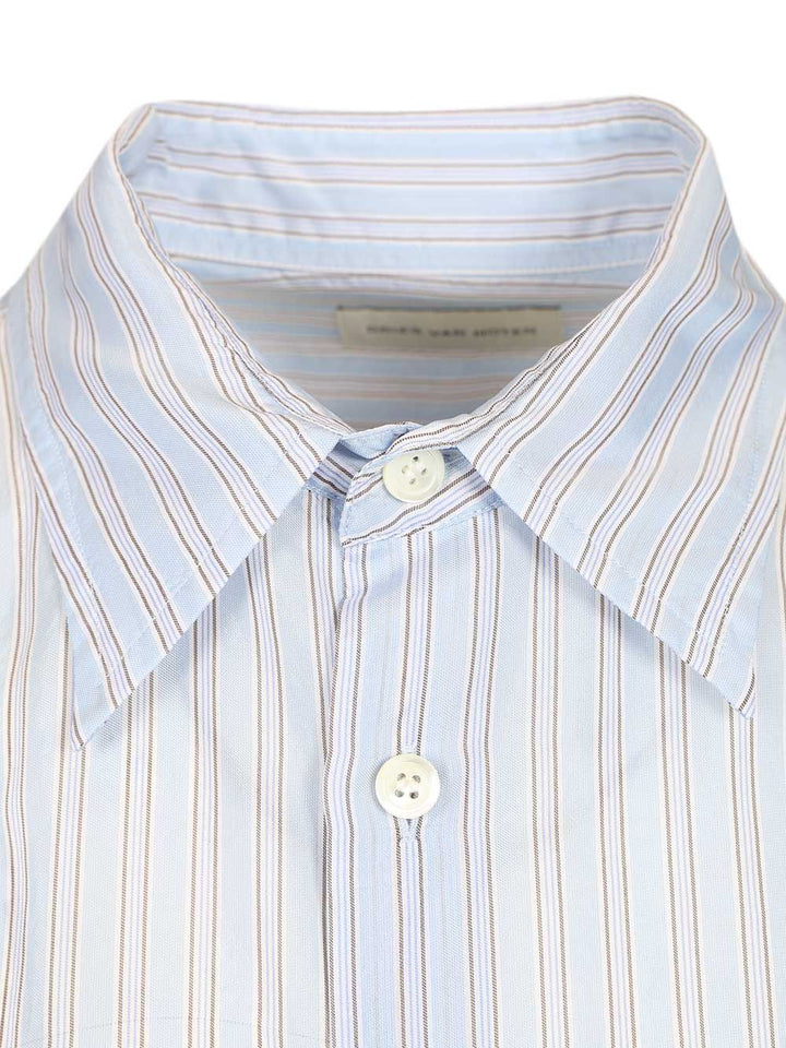 Dries Van Noten Croom Shirt Shirts - Light blue | 21a393b38383bff256972b7c4da02a278e29c1c7
