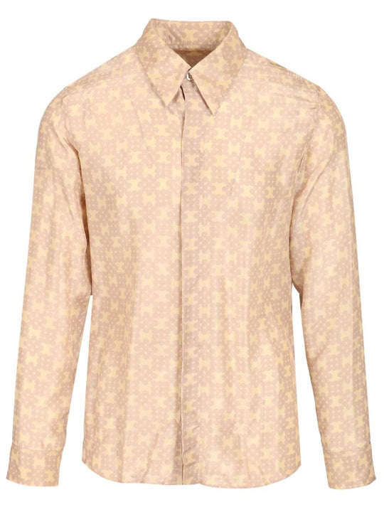 Carvies Silk Shirt Shirts Rose
