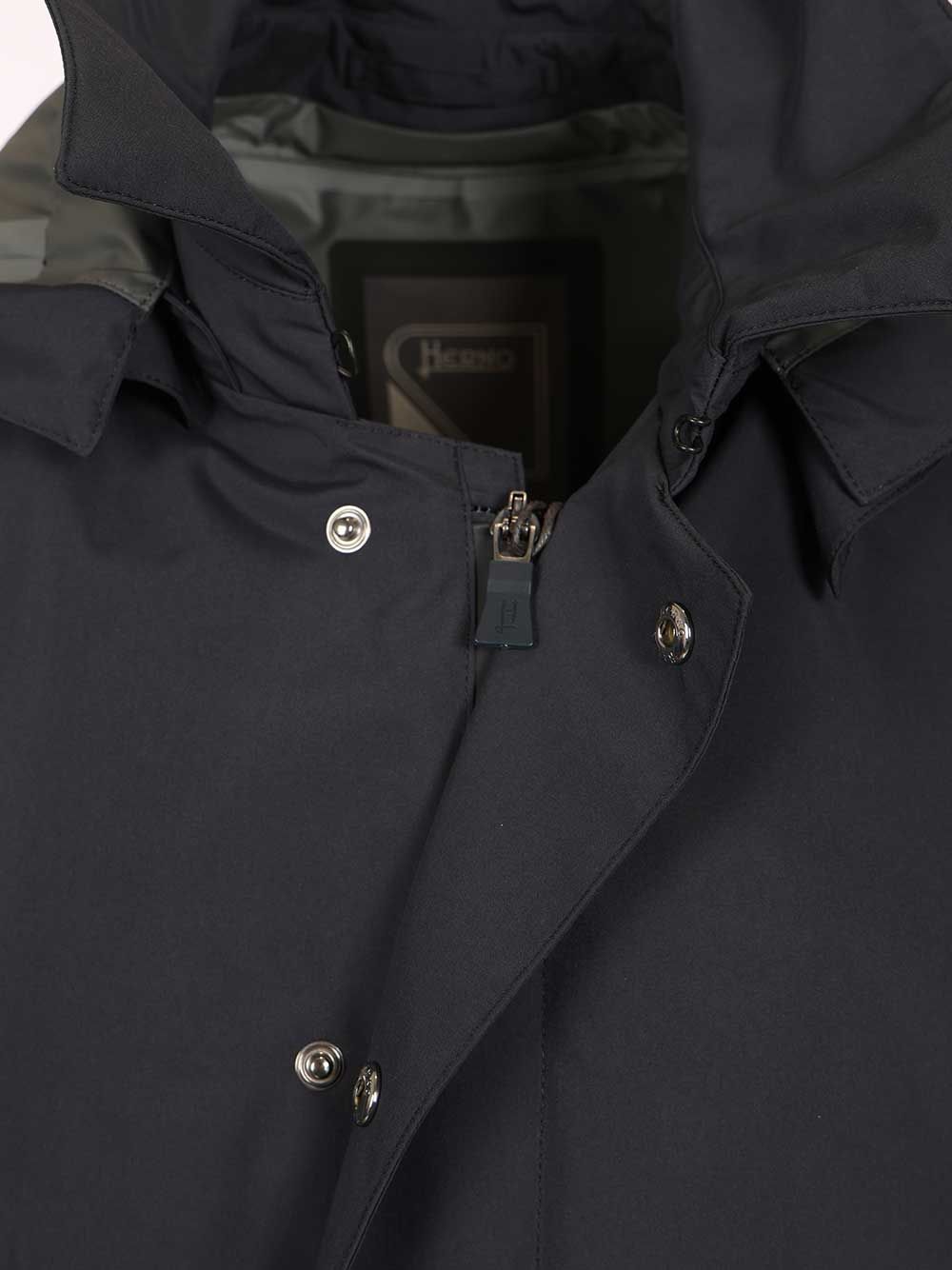 Herno Rain Coats - Blue | e7504868338152dea1518c73529809c11a57ba92