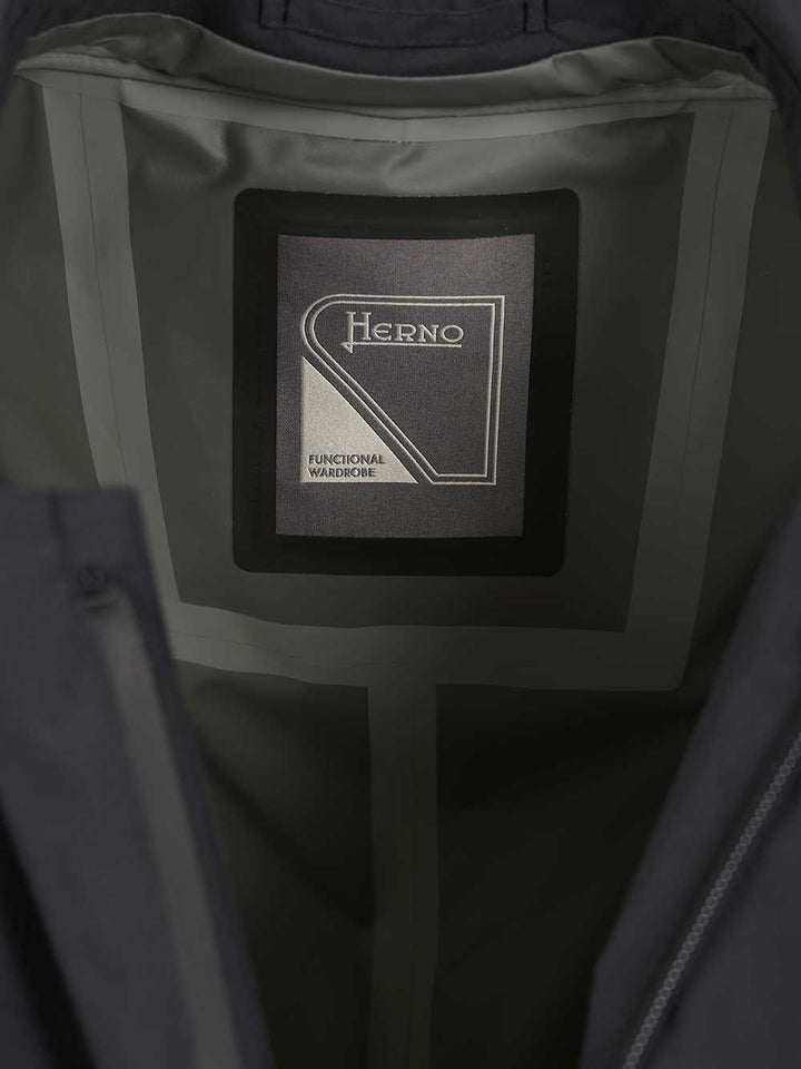 Herno Rain Coats - Blue | 5eee0c2a016c598156136efabb59d997e35175d4