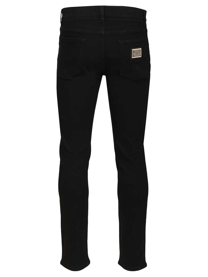 Dolce & Gabbana Skinny Jean Jeans - Blue | 544502654105a4bac95ad4b8522fc7c64b040329