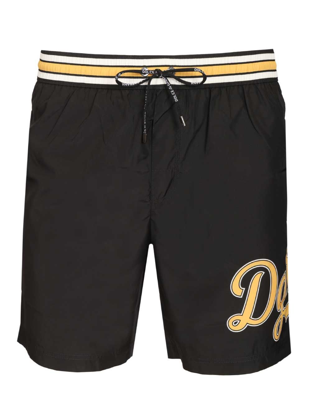 Dolce & Gabbana Beach Boxers Swimwear - Black | 4cd2f82b40c9f8f892a62558314ecd45ff294de6