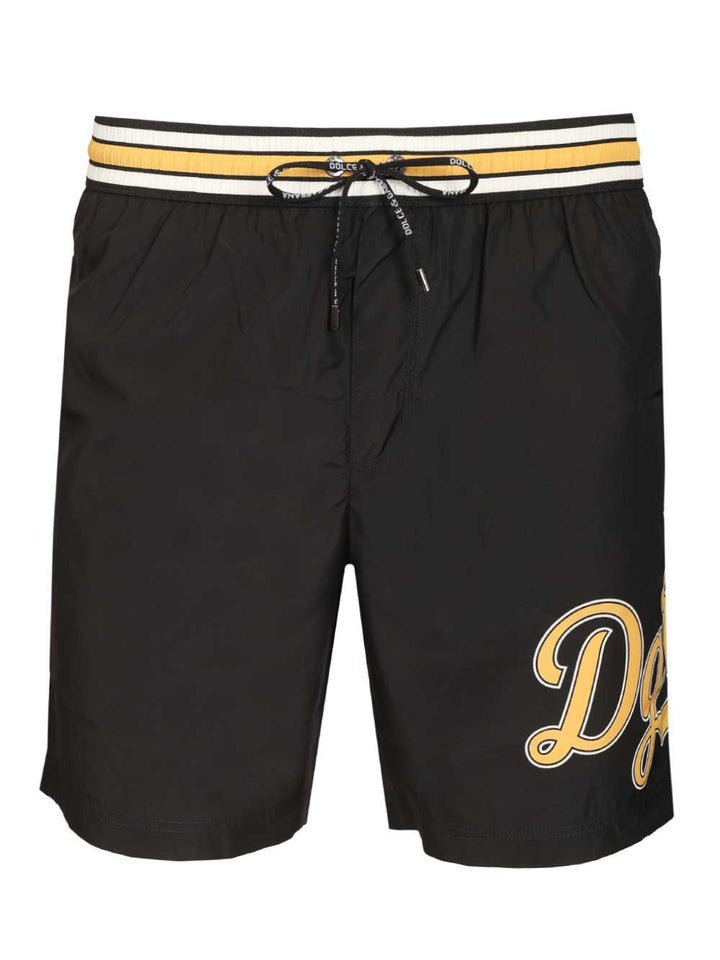 Dolce & Gabbana Beach Boxers Swimwear - Black | 4cd2f82b40c9f8f892a62558314ecd45ff294de6