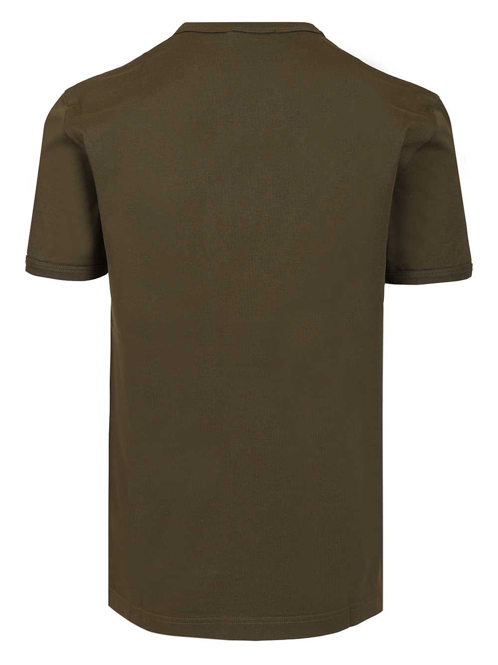 Dolce & Gabbana Cotton T-Shirt - Brown | 31738ca6811b19f971315b73da0c454251ed82d6