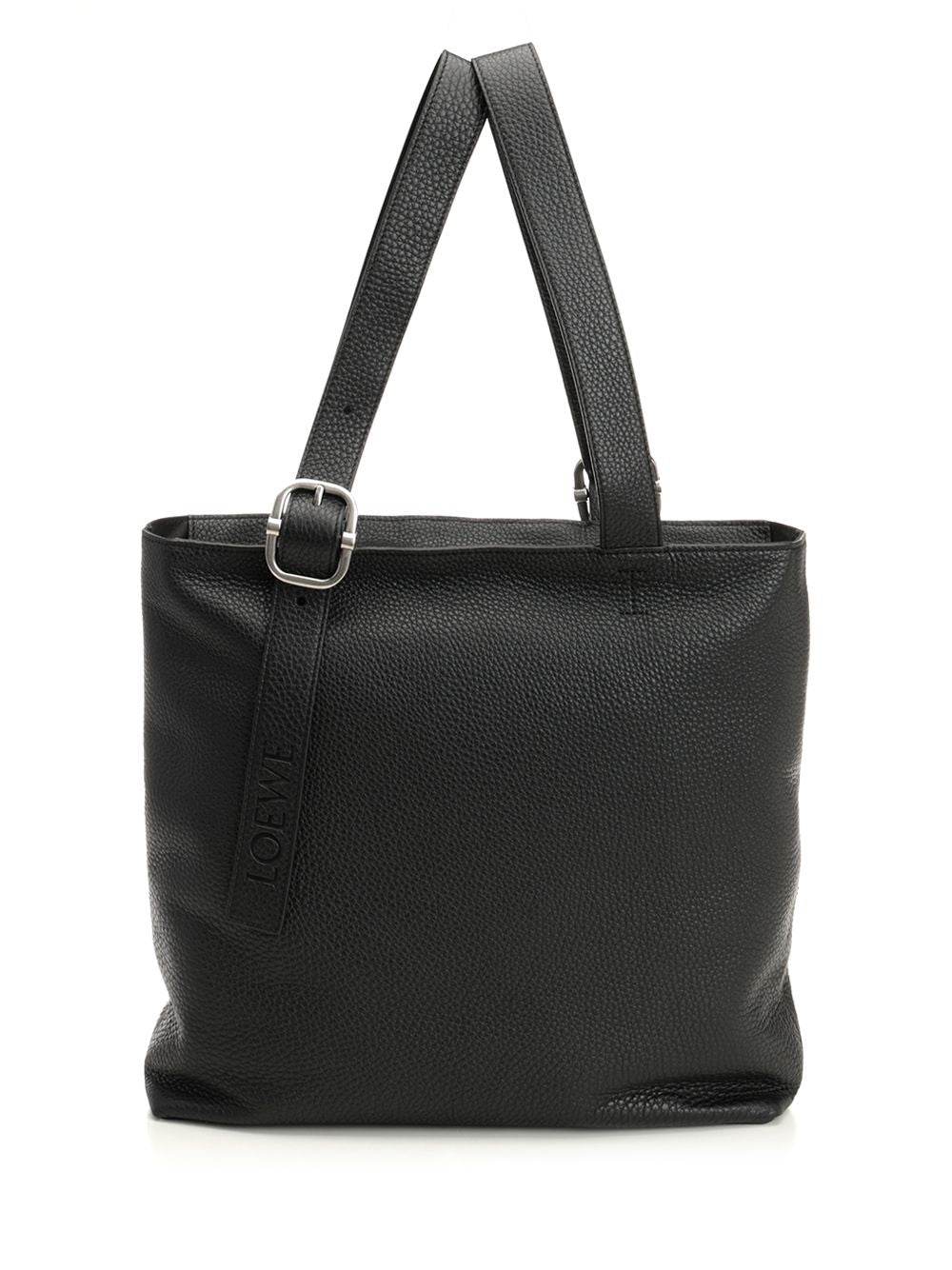 Loewe Loop Zip Handbags - Black | dc4cbd22984d1ee7af3b9c57421978471f1f4f41