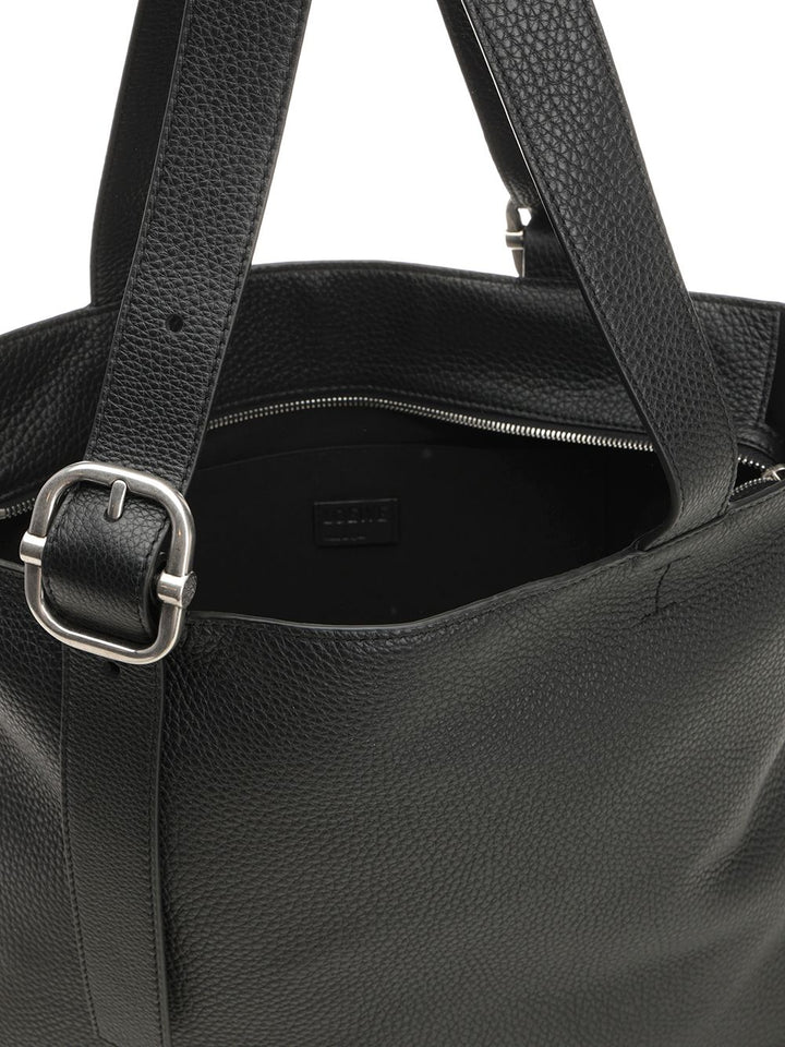 Loewe Loop Zip Handbags - Black | 48b8629a33af856b07ebb66d8ad6199a37b9fed3