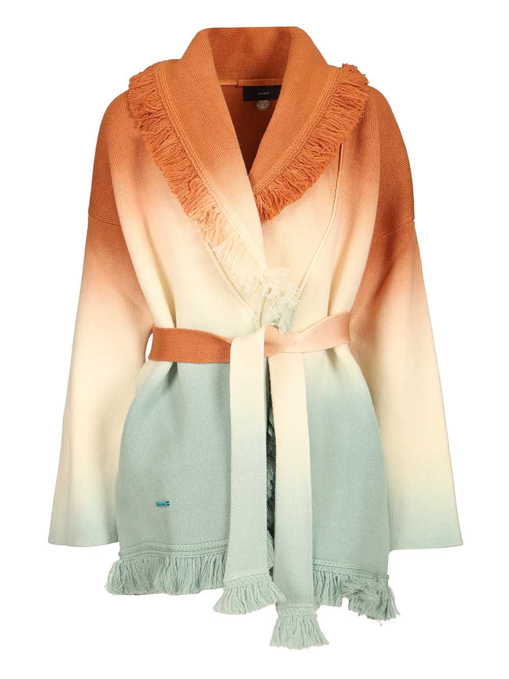 Alanui Shades Of Shore Cardigan Knitwear - Multicolor | 9707dcab2fd11853b33c018356520bf0c62d4fcb