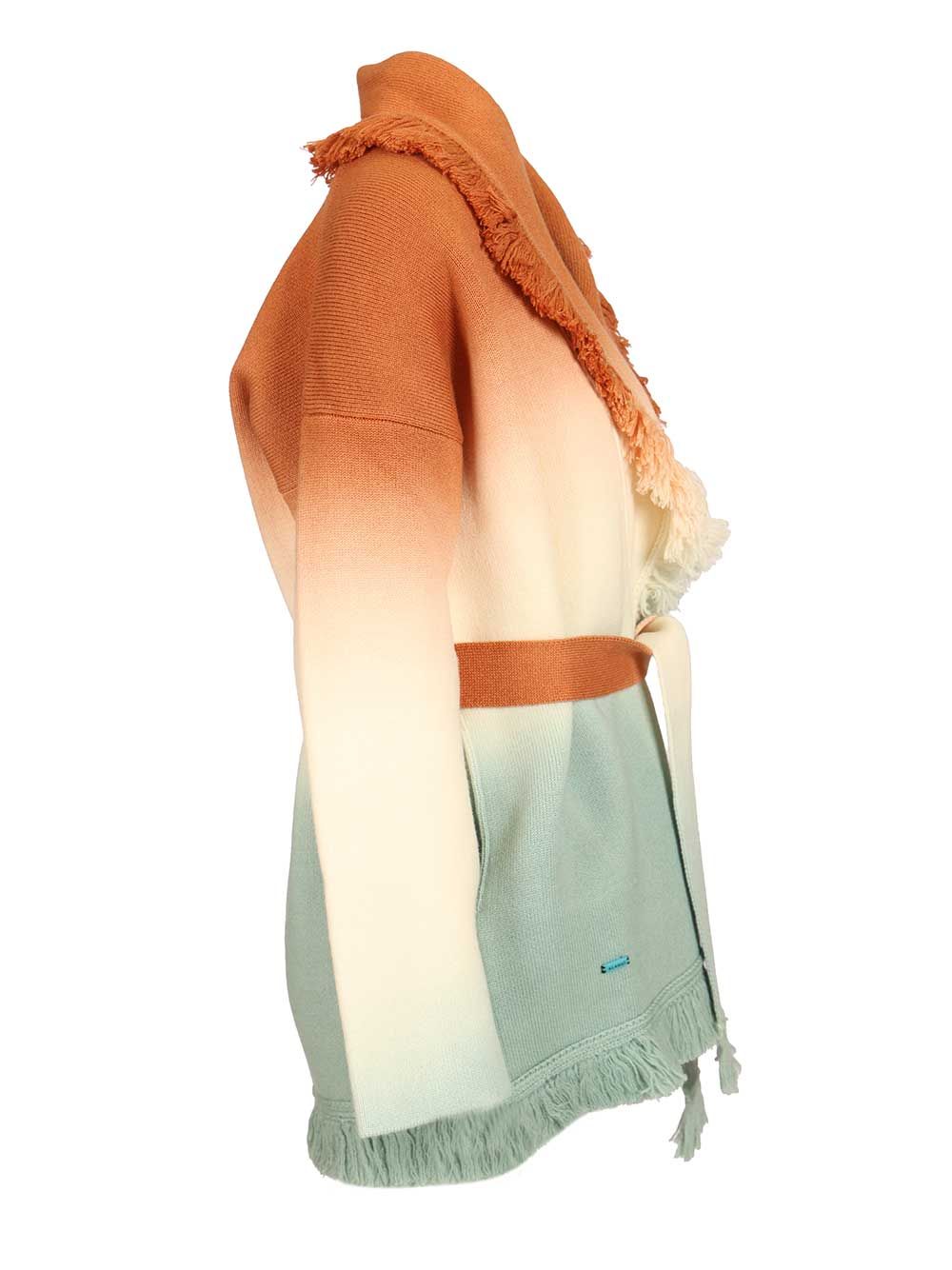 Alanui Shades Of Shore Cardigan Knitwear - Multicolor | 746464b0ebe64b474b8bb9f675cbafbb87dd693d
