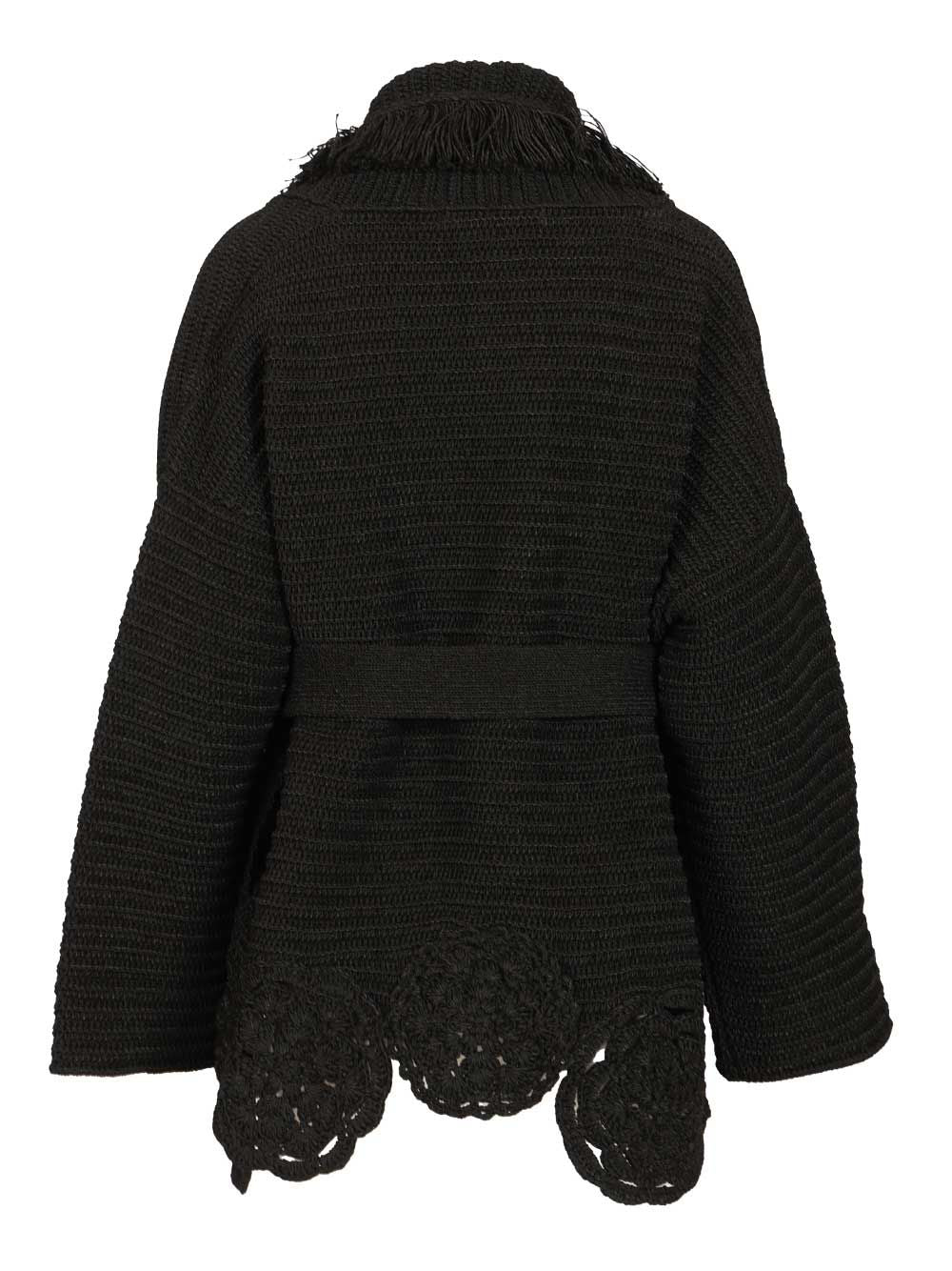 Alanui Island Memories Knitwear - Black | 758482b3717a216cfdcb5bc47c9db535662e7e1b