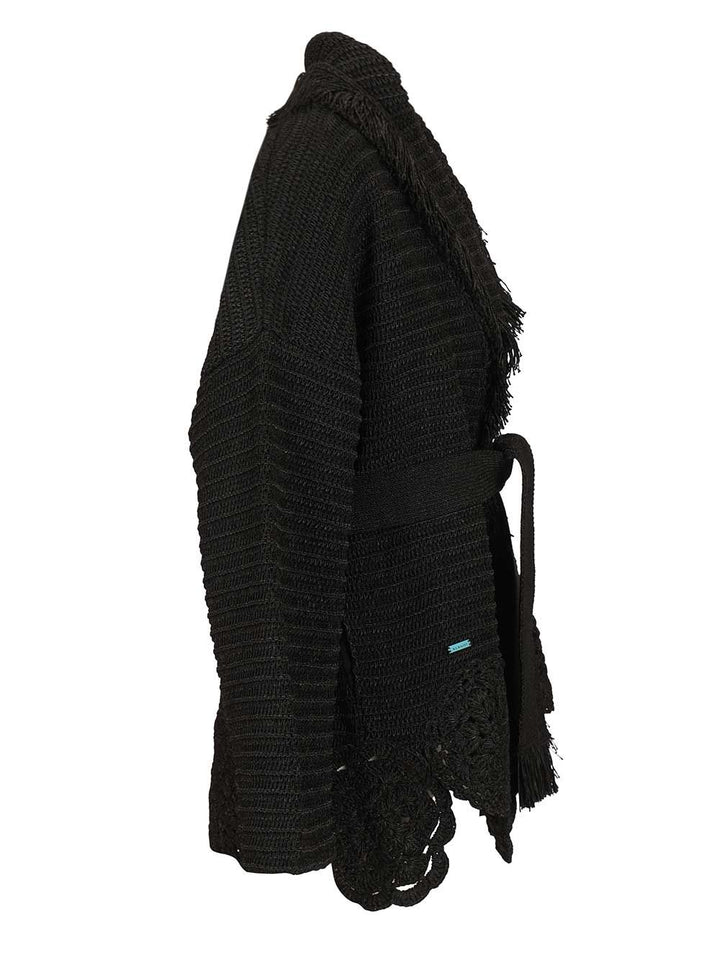 Alanui Island Memories Knitwear - Black | 218b4514202786b4dc5fe8107d60f3fe51319fa4