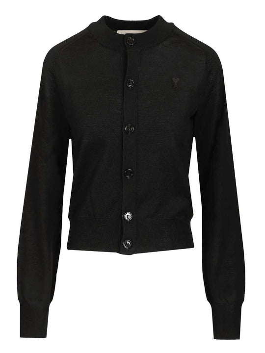 Ami De CœUr Cardigan Knitwear Black