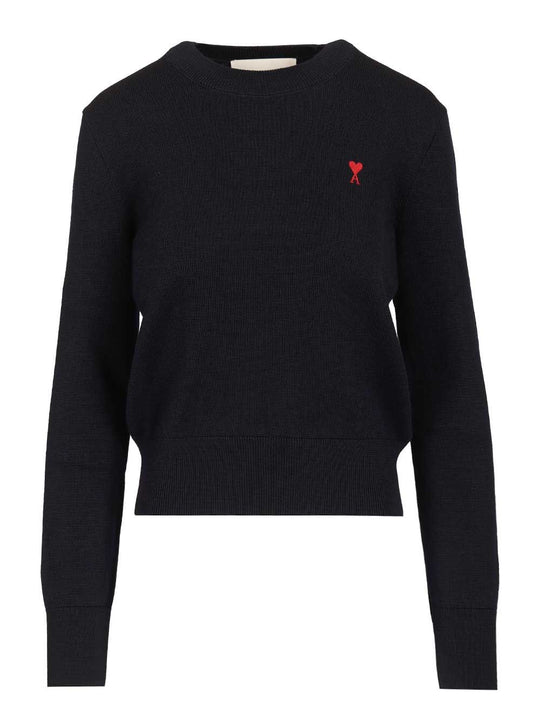Ami De CœUr Wool Sweater Knitwear Blue