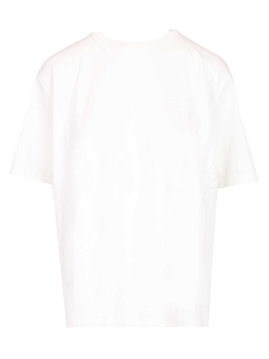Cotton And Silk T-Shirt White